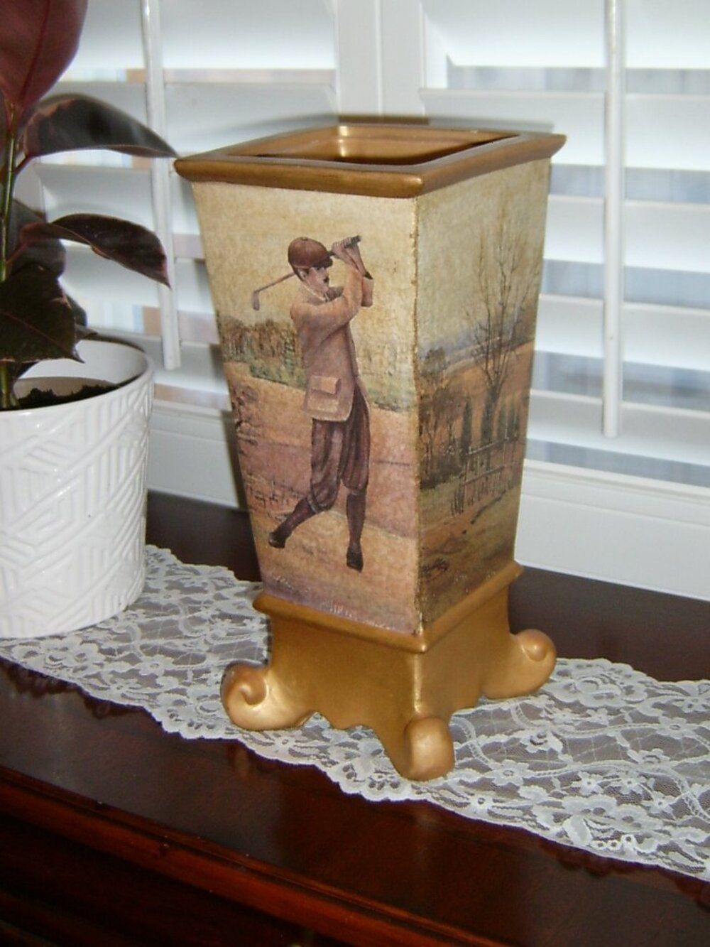 Vintage Themed Golf Decor